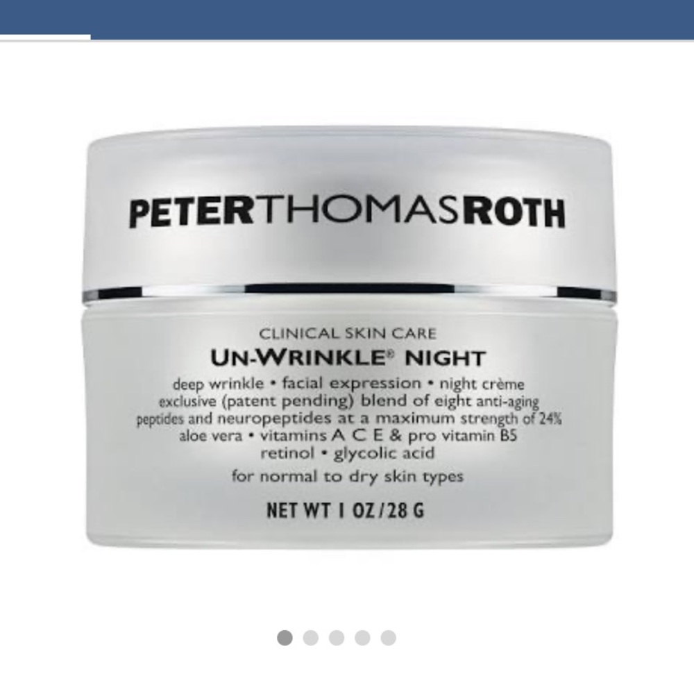 NWOT Peter Thomas Roth ‘Un-Wrinkle’ Night Cream